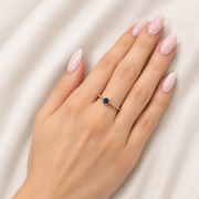 Anillo Lapizlázuli